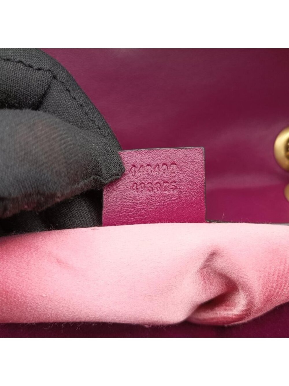 ★SOLD★ Gucci GG Marmont Purple Velour Shoulder - Picture 11 of 15